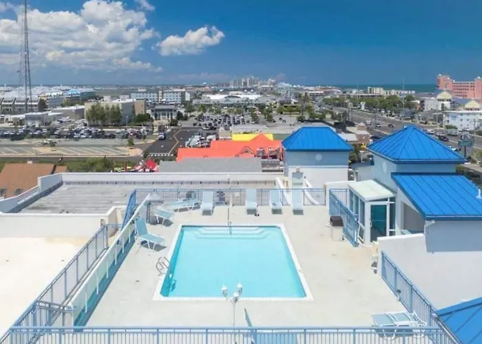 Large 3br Sunsetview Roof Pool Walk To Holiday home Ocean City